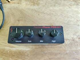 Precision Power Peq-223 Ppi Old School Equalizer - No Reserve