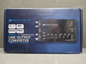 Proscenium Pr-bxloc2-pro Audio Systems Premium Active Line Output Converter New