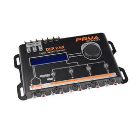 Prv Audio 696600592702 Car Dsp 2.4x Digital Crossover And Equalizer 4 Channel Full