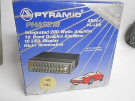 Pyramid Se801 Old School Equalizer/booster Vl-led Nib