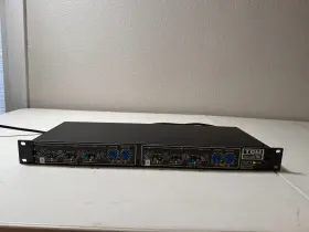 24cx-4 Quad Tdm Design 3-way Electronic Crossover Pro Audio Rack Unit