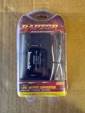 Raptor Loca25 2 Channel Line Output Converter