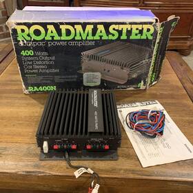 Roadmaster Ra400n Vintage- 400 Watt Amplifier- New Open Box