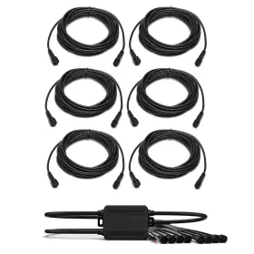 Rfbdl240212-32 Rockford Fosgate Pmx-rgb Controller 6 Rgb-16 Extension Cables