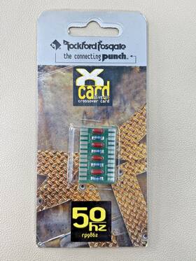 Rockford Fosgate Rp9862 Rpg9862 50hz Plug-in Crossover Card Nos Factory Sealed