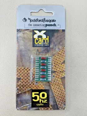 Rpg9862 Rockford Fosgate Rp9862 50hz Plug-in Crossover Card Nos Factory Sealed