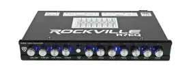 R7eq Rockville 1/2 Din 7 Band Car Audio Equalizer Eq With Front Rear Sub Output