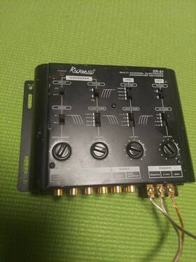 Rockwood Xr91 Vtg Rare Old School Xr-91 3 Way Crossover Car Stereo Active Audio Subwoofer Out
