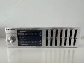 Eqz6400 Sanyo Vintage New High Fidelity Mobile Graphic Equalizer