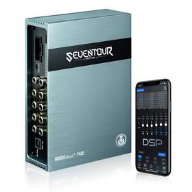 Seventour 760762573111 P48e Car Audio Dsp Digital Signal Processor Equalizer Built-in Amplifier