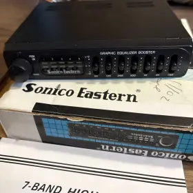 Eq-732 Sonic Eastern 150 Watt 7- Band Graphic Equalizer Car Audio