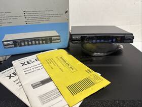 Sony 027242428362 Vintage Xe-8 Portable Stereo Graphic Equalizer Ultra Rare Original New
