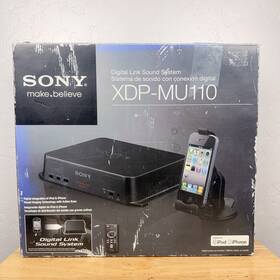 Sony Xdp-mu110 Digital Link Sound System For Iphone And Ipod Car Stereo New