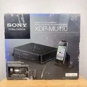 Xdp-mu110 Sony Digital Link Sound System For Iphone And Ipod Car Stereo New