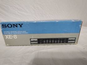 Sony Xe-8 Vtg Rare Old School 80s Passive Graphic Equalizer Spectrum Analyzer Eq