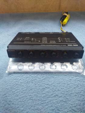 Sony Xec-500 Old School 1/2 Din 1990 With Original Manual