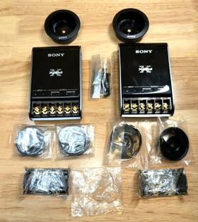 Sony Xs-gtx1621s Xplod Crossover 2 Way New Tweeter Cups Hardware Crossovers Pair