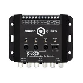 Sound Q Qubed 850022393426 Soundqubed Active 5-channel Car Audio Line Out Convertor - High To Low Head U