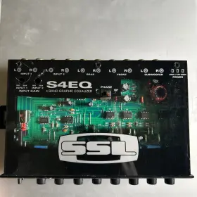 T3-s4eq-2008-00687 Sound Storm Ssl Laboratories S4eq Car Pre Amp 4 Band Equalizer Subwoofer Output