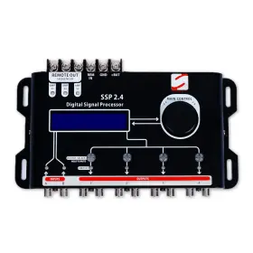 Soundfy 898712260422 Ssp 2.4 Digital Crossover And Equalizer 2 Channel Inputs 4 Output