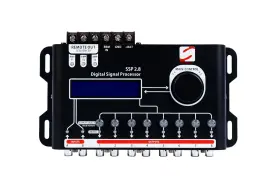Soundfy 898712260439 Ssp 2.8 Digital Crossover And Equalizer 2 Channel Inputs 8 Output