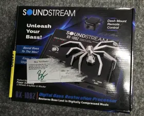 Bx-100x Soundstream Bx10x Sounstream New Digital Bass Reconstruction Processor Epicenter Black