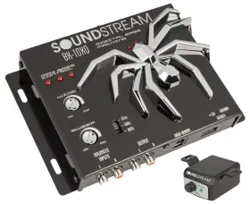 Bx-10xd Soundstream Digital Bass Booster Reconstruction Sound Processor Remote