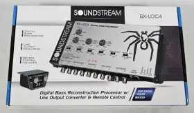 Bx-loc4 Soundstream Bass Processor With Line Driver/line Converter For Car Audio High Voltage Rca Bx-loc4 Soundstream Bass Processor With Line Driver/line Converter For Car Audio High Voltage Rca