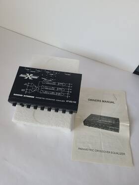 Soundxtreme St-eq-142 Sound Xtreme Parametric Crossover-equalizer 4 Band 7v Rms No Wires