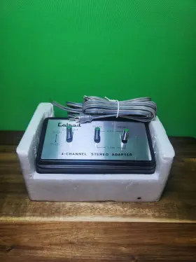 Qa-400 Sparkomatic Calrad 4 Channel Stereo Adapter Vintage New Qa-400 Sparkomatic Calrad 4 Channel Stereo Adapter Vintage New