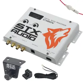Stx850w Stx Audio 950218192823 Digital Bass Processor With Remote Control And Eq