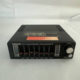 Tancredi Te-70 Vintage Rare Car Graphic Equalizer Booster Old School Monster