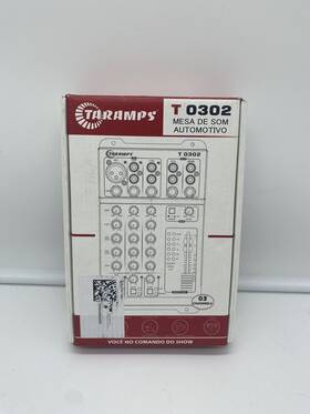 Taramps 002011 Audio Mixer T 0302 Player Multicolor - By