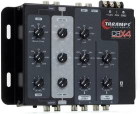 Taramps 445039789770 Crx4 Electronic 4 Way Crossover Rca Channels 8 Volts Rms Car Audio