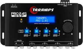 Taramps 705353885518 Pro 2.4s Dsp Crossover Full Digital Signal Processor And Equalizer With