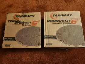 Taramps 7908706600628 2x 6 Inch In-ceiling Speaker 40 Watts Rms 80 Max Power - By