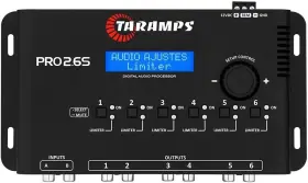 Taramps 898556844093 Pro 2.6s Digital Signal Processor Equalizer 3-band Graphic Crossover Taramps 898556844093 Pro 2.6s Digital Signal Processor Equalizer 3-band Graphic Crossover