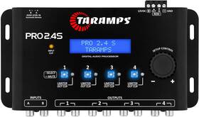 Taramps Pro2.4s Pro 2.4s Dsp Crossover Full Digital Signal Processor And Equalizer With Sequence