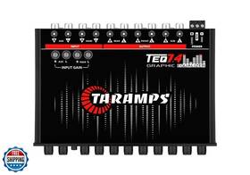 Taramps Teq7.4 Teq 7.4 Pro Car Audio Systems 7 Band Graphic Equalizer Eq Blue Lighti