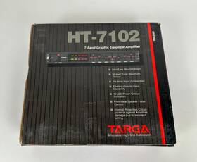 Targa Ht-7102 New Vintage 7-band Graphic Equalizer Amplifier In Box