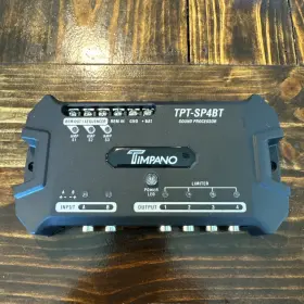 Tpt-sp4bt Timpano 101007931085 Car Audio Signal Processor - Black