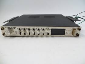 Turbo-jet 60-11-oc Vintage Turbo-jet 7-band Car Audio Equalizer Booster Fader Led Display Untested