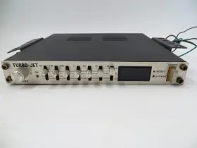 60-11-oc Turbo-jet Vintage 7-band Car Audio Equalizer Booster Fader Led Display Untested