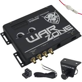 Warzone Wz600xb Digital Bass Processor With Remote Control And Subsonic Filter