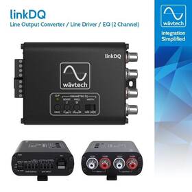 Wavtech 700987201420 Linkdq 2-channel Loc Line Output Converter Driver Parametric Eq
