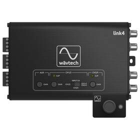 Wavtech Link4-uvg Link4 - 4-channel Line Output Converter With Aux Input Signal Summ Inch