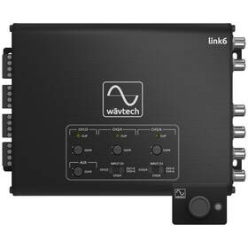 Wavtech Link6-uvg Link6 - 6-channel Line Output Converter With Aux Input Summing And Rem