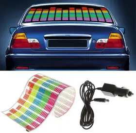 Wonfast 313032223225 Sound Music Beat Activated Car Sticker Equalizer Rhythm Led Flash Light