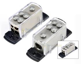 Xscorpion Gdb1248p Two 4 8 Gauge Power Distribution Block Car Audio Wiring 1 To Amp Platinum
