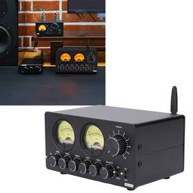 Yunseity Yunseityuvwmnzke52 5 Band Eq Preamp Equalizer Bluetooth 5.0 Car Audio Graphic With Vu